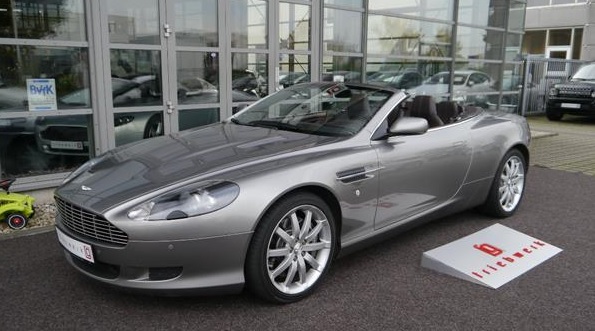 Left hand drive ASTON MARTIN DB9 DB9 VOLANTE